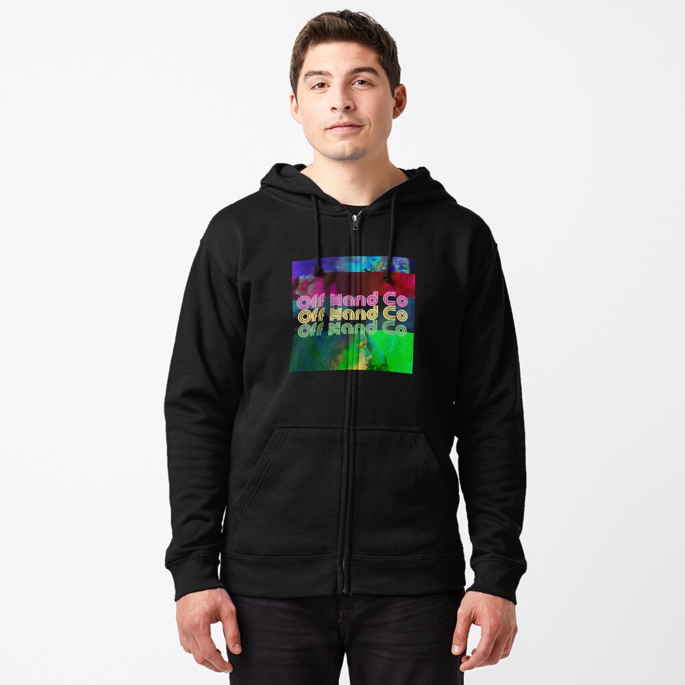 Item preview, Zipped Hoodie designed and sold by offhandco.
