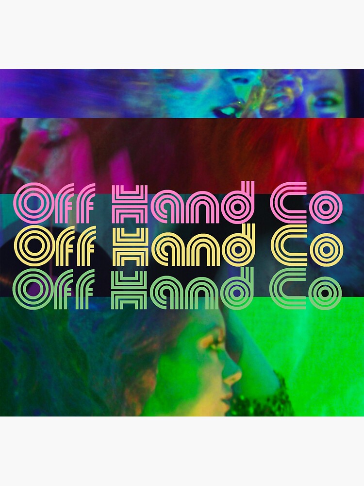 Thumbnail 3 of 3, Sticker, Disco Off Hand Co designed and sold by offhandco.