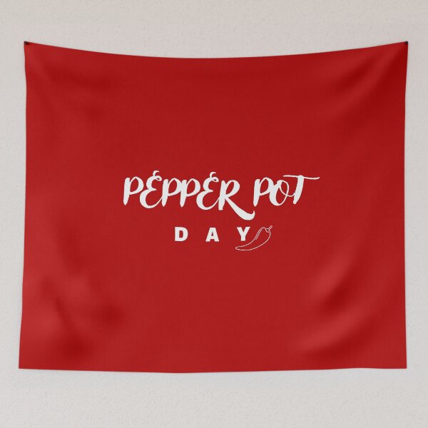 Item preview, Pepper Pot Day, funny pepper design designed and sold by Abstract-Shop-0.