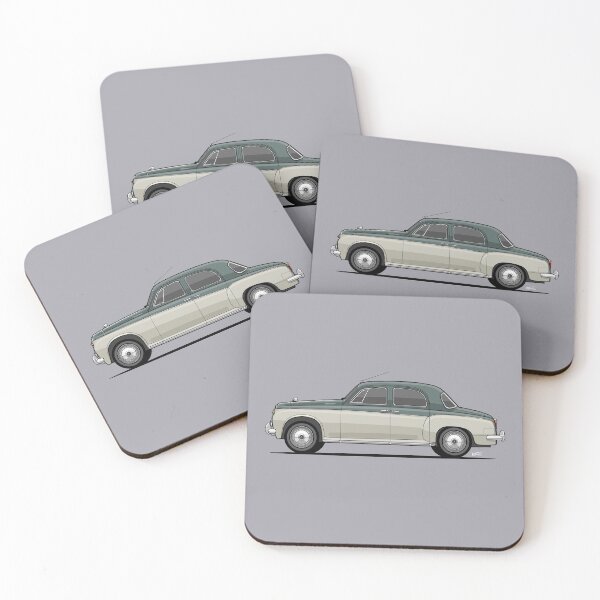 Item preview, Rover P4 95 side view illustration  designed and sold by RJWautographics.