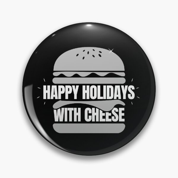 Item preview, Happy Holidays with Cheeseburger shirt designed and sold by happyrays.
