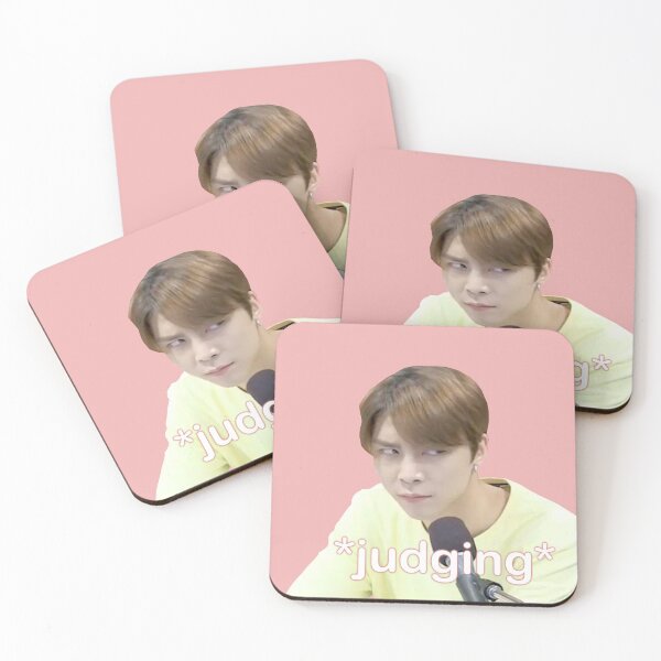 Item preview, NCT Johnny judging meme designed and sold by LunarKatShop.