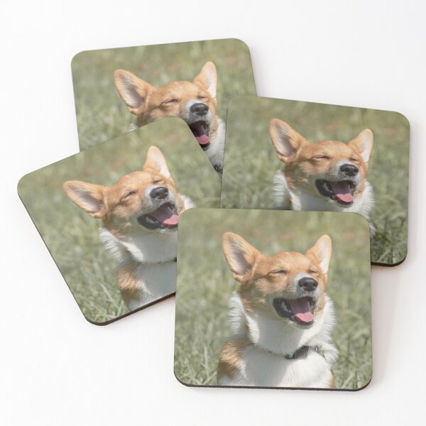 Item preview, Happy Corgi Pup designed and sold by l-n-designs.