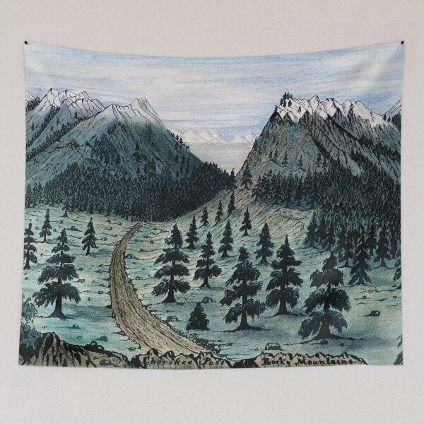 Item preview, Cherokee Pass by Daniel A. Jenks (1859) designed and sold by allhistory.