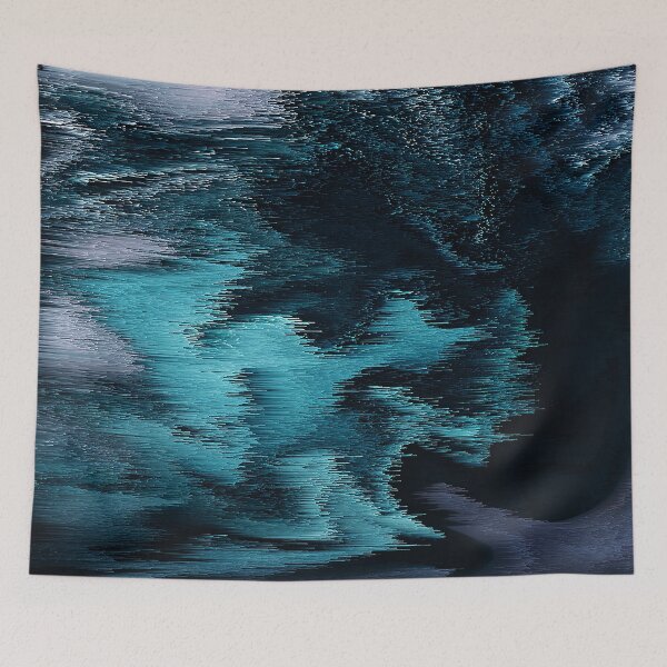 Item preview, Abstract Pixel Sorting Swirls designed and sold by Asaha17.