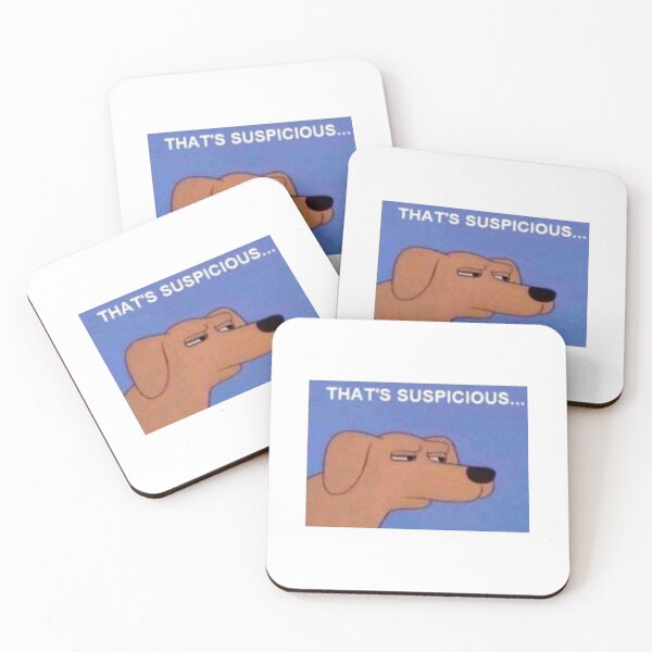 Item preview, Suspicious Dog Meme designed and sold by JoeyGsShop.