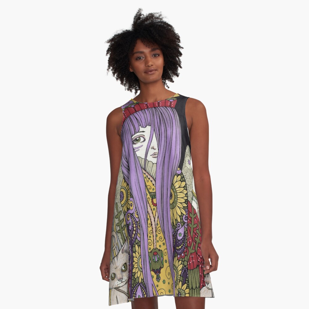 Item preview, A-Line Dress designed and sold by AnitaInverarity.