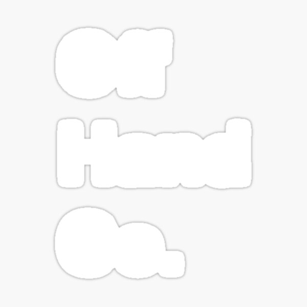 Grunge Off Hand Co Sticker