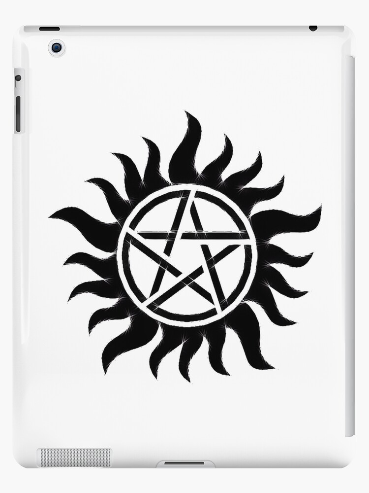 Supernatural Protection Pentacle Temporary Tattoo, Pre-cut - Etsy