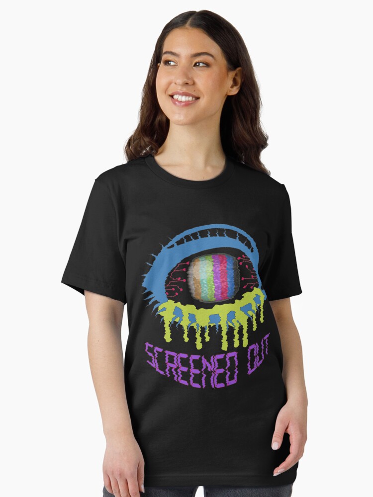 Thumbnail 2 of 7, Essential T-Shirt, Screened Out designed and sold by v-nerd.