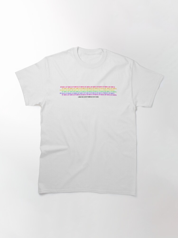 Thumbnail 3 of 7, Classic T-Shirt, Rainbow designed and sold by offhandco.