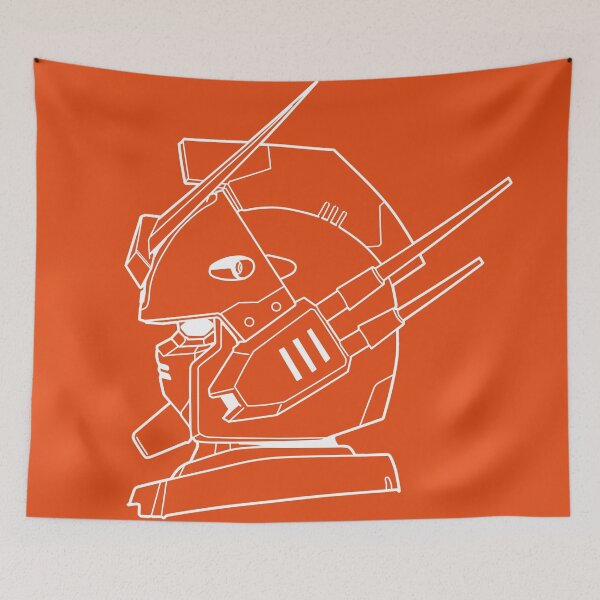 Item preview, Gundam Heavyarms Profile Outline White designed and sold by MossLoves.