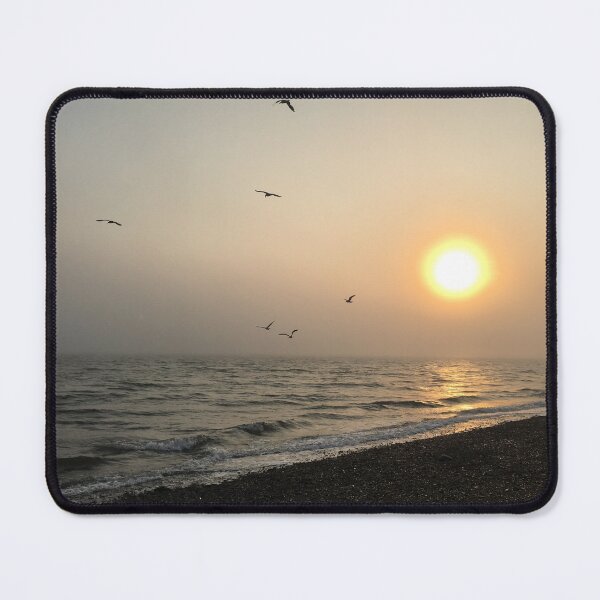 Item preview, Seagulls in the setting sun designed and sold by Ginette Jalbert.