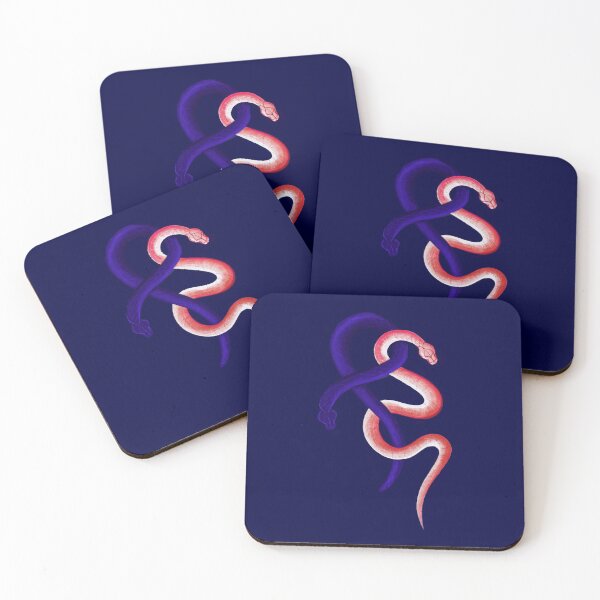 Item preview, Two little snakes cuddling up together designed and sold by DanielVind.