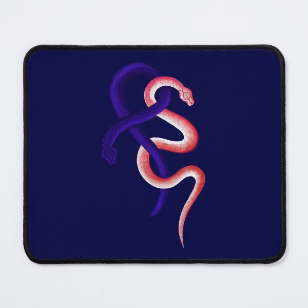 Item preview, Two little snakes cuddling up together designed and sold by DanielVind.