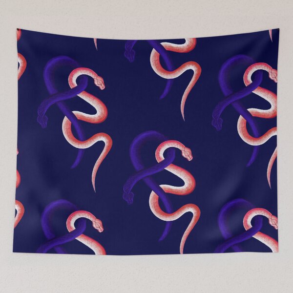 Item preview, Two little snakes cuddling up together designed and sold by DanielVind.