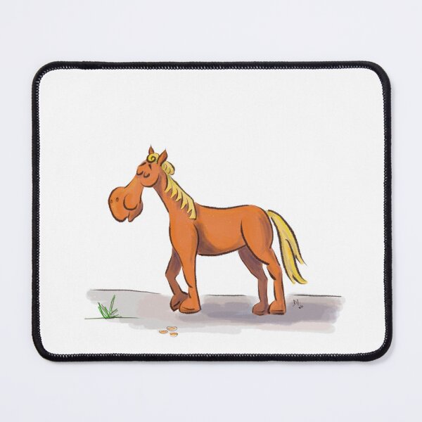 Item preview, Cartoony horse designed and sold by Daniela Gaidano.