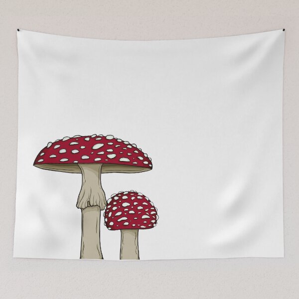 Item preview, Toadstool Mushroom Duo designed and sold by DottirMcQueen.