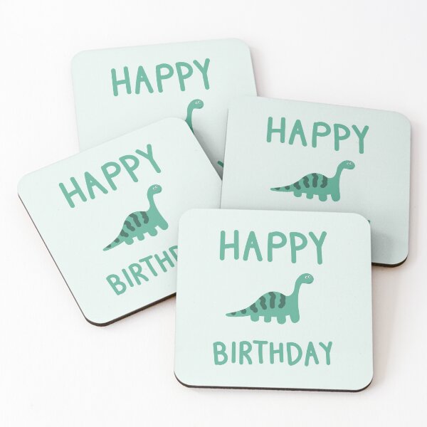 Item preview, Happy Birthday Dinosaur Card designed and sold by MyAwesomeBubble.