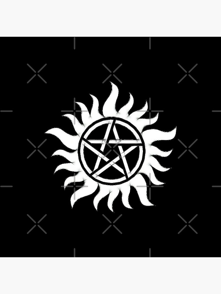 Supernatural Love Anti-possession Tattoo Pentagram Symbol Cross Stitch  Pattern for Winchesters Fans - Etsy
