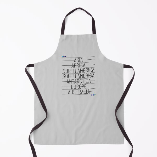 Item preview, The Seven Continents for Student / Teacher of Geography designed and sold by ClickForMore.