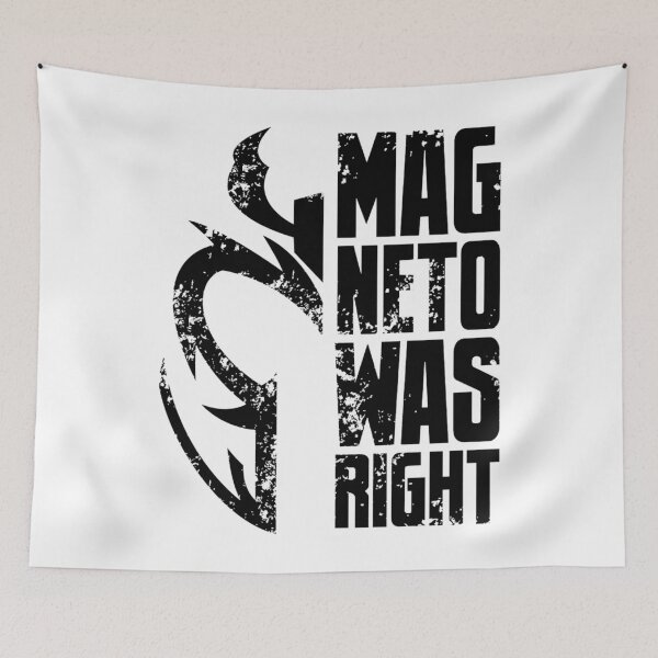 Item preview, Magneto tenía razón - Negro designed and sold by GuyBlank.