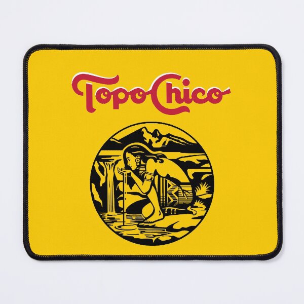 Aztec princess - Topo Chico agua mineral logo (sparkling mineral water) Mouse Pad