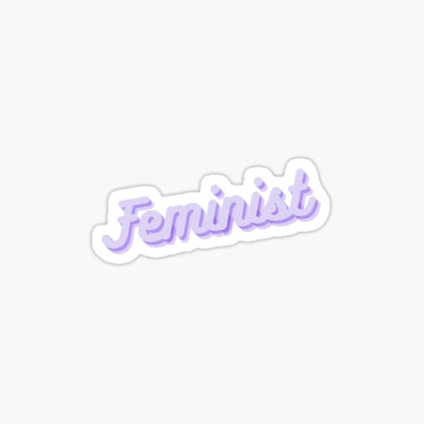 Feminist Colorful Sticker