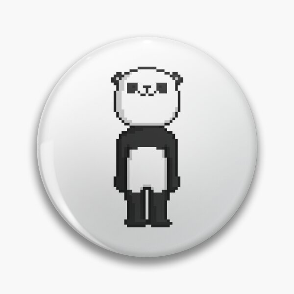 Item preview, Pixel art cartoon funny panda-bear designed and sold by KatyaVitchenko.
