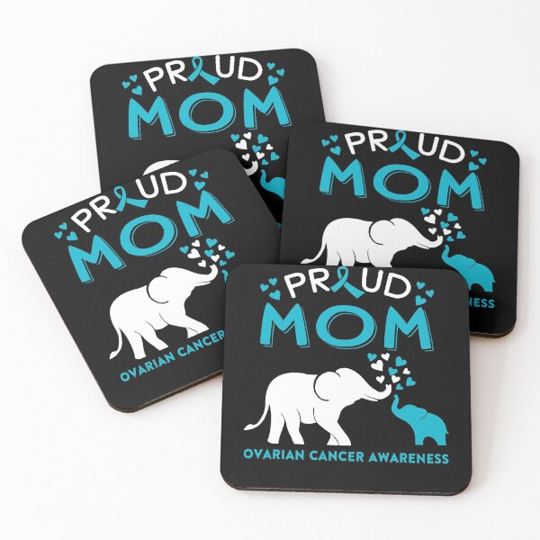 Item preview, Proud Mom Of An Ovarian Cancer Awareness designed and sold by Adropine.