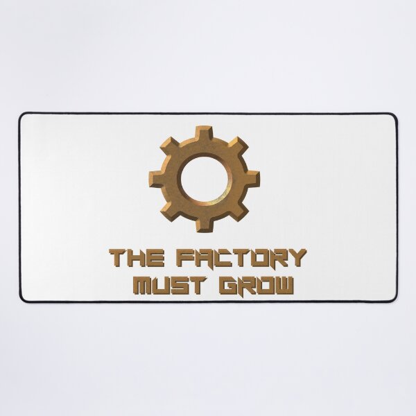 Factorio Desk Mat