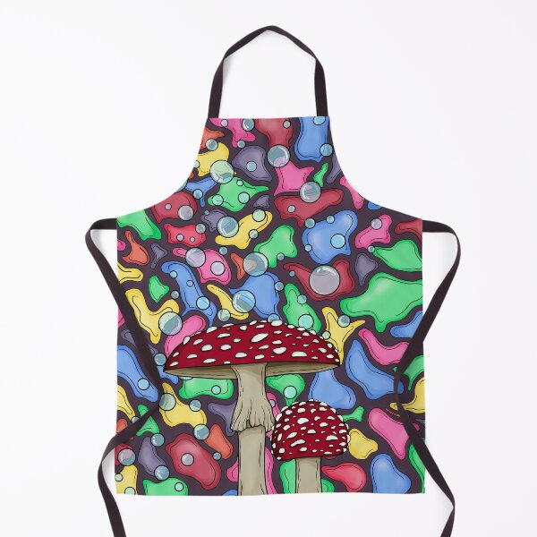 Item preview, Psychedelic Toadstool Mushroom Duo designed and sold by DottirMcQueen.