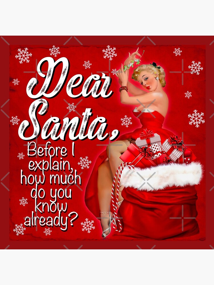 Dear Santa Before I Explain Funny Christmas Quote Small Christmas Stocking