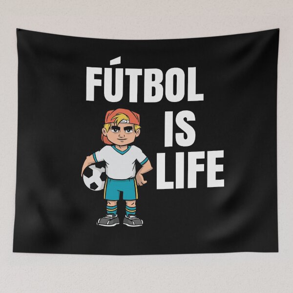 Item preview, Futbol Is Life Soccer Lover Football Fan designed and sold by Club7Studios.