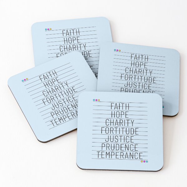 Item preview, The Seven Heavenly Virtues designed and sold by ClickForMore.