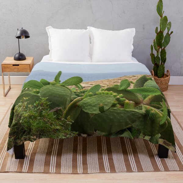 Item preview, Opuntia with a Filfla island at the horizon designed and sold by lena-maximova.