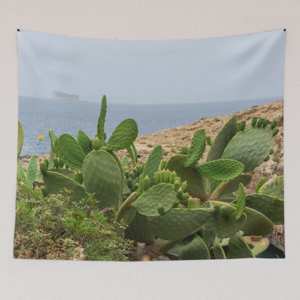 Item preview, Opuntia with a Filfla island at the horizon designed and sold by lena-maximova.