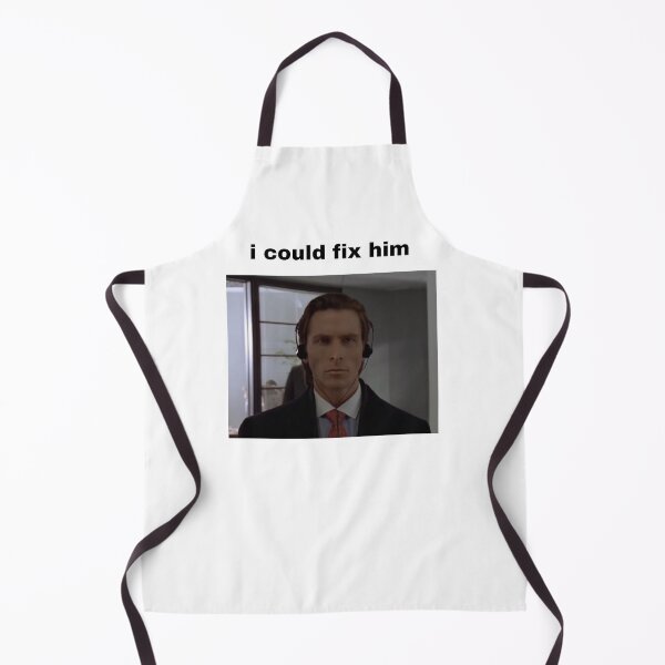 Item preview, patrick bateman american psycho christian bale i could fix him designed and sold by fleabagera.