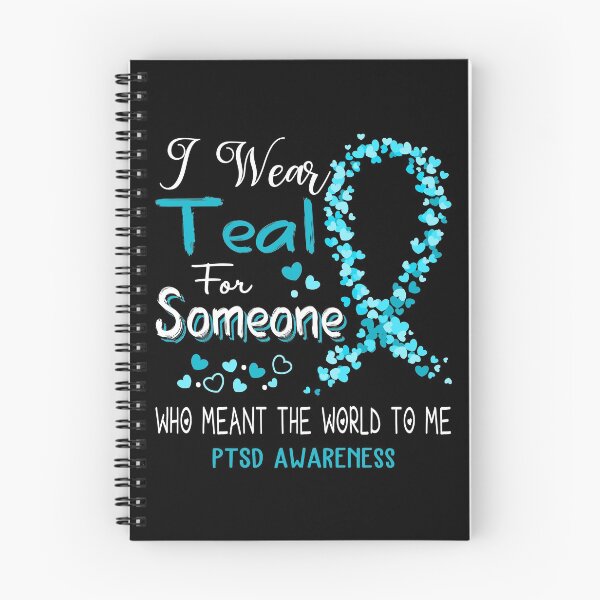 Item preview, I Wear Teal For PTSD Awareness designed and sold by Tadmab.
