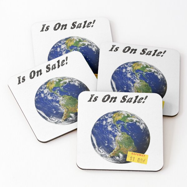 Item preview, Earth On Sale Environmental Poster designed and sold by space-song.