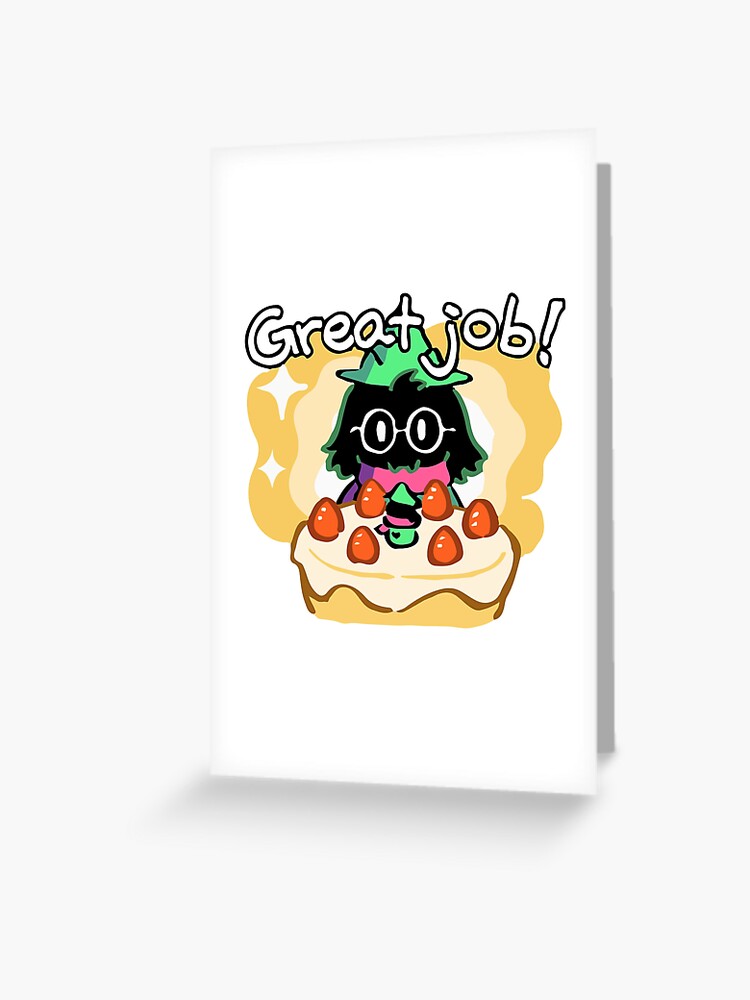 Deltarune Ralsei Overworld | Greeting Card