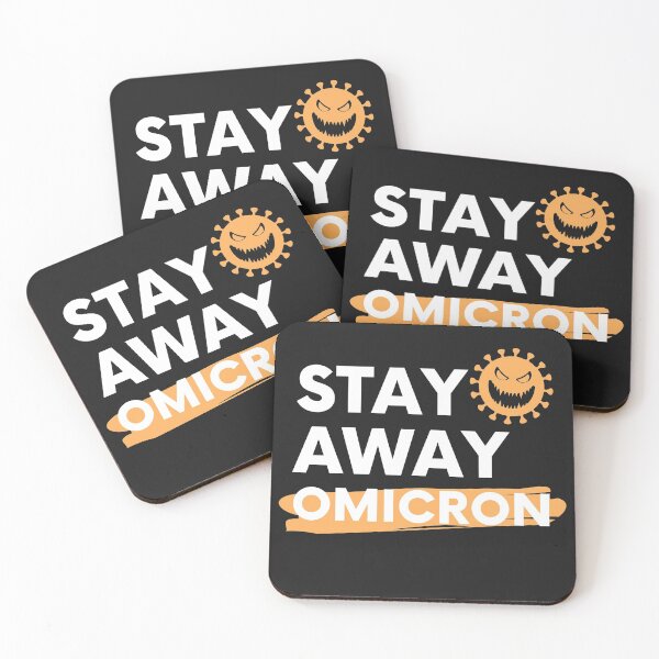 Item preview, Stay Away Covid Omicron Virus Variant 2021 designed and sold by mikefer.