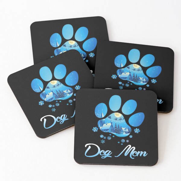 Item preview, Snow Dog Mom   designed and sold by TowTowStudio.