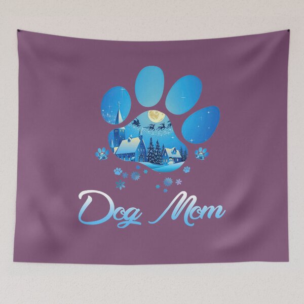 Item preview, Snow Dog Mom   designed and sold by TowTowStudio.