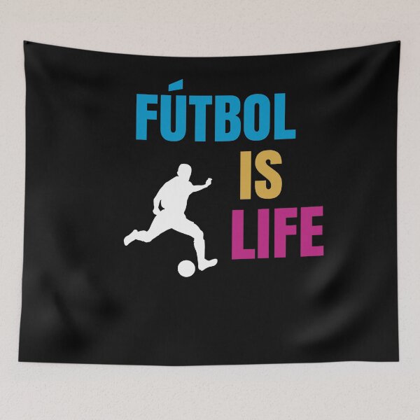 Item preview, Futbol Is Life Soccer Lover Football Fan designed and sold by Club7Studios.