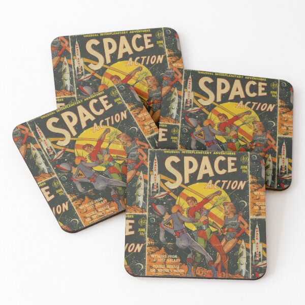 Item preview, Space Action No. 1 designed and sold by RaygunRetro.