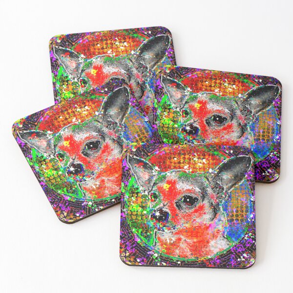 Item preview, Mexican Chihuahua abstract dog designed and sold by Albert Faldet.