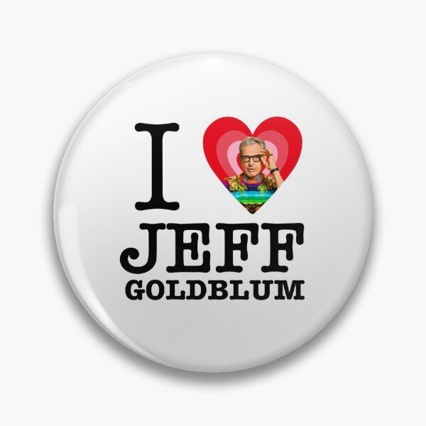 Item preview, I Heart Jeff Goldblum designed and sold by Niccie Josephine.