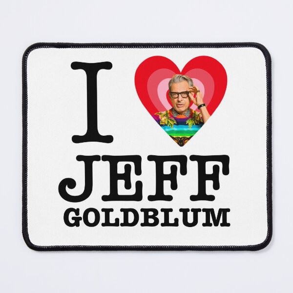 Item preview, I Heart Jeff Goldblum designed and sold by Niccie Josephine.