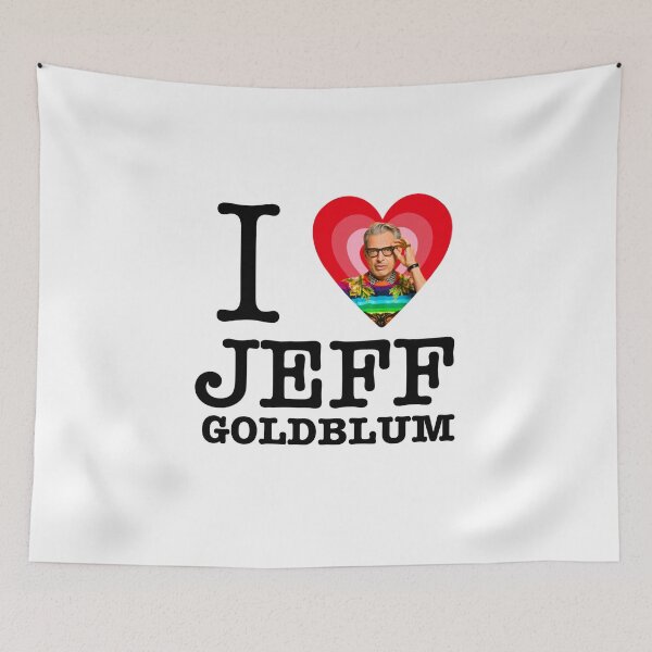 Item preview, I Heart Jeff Goldblum designed and sold by Niccie Josephine.